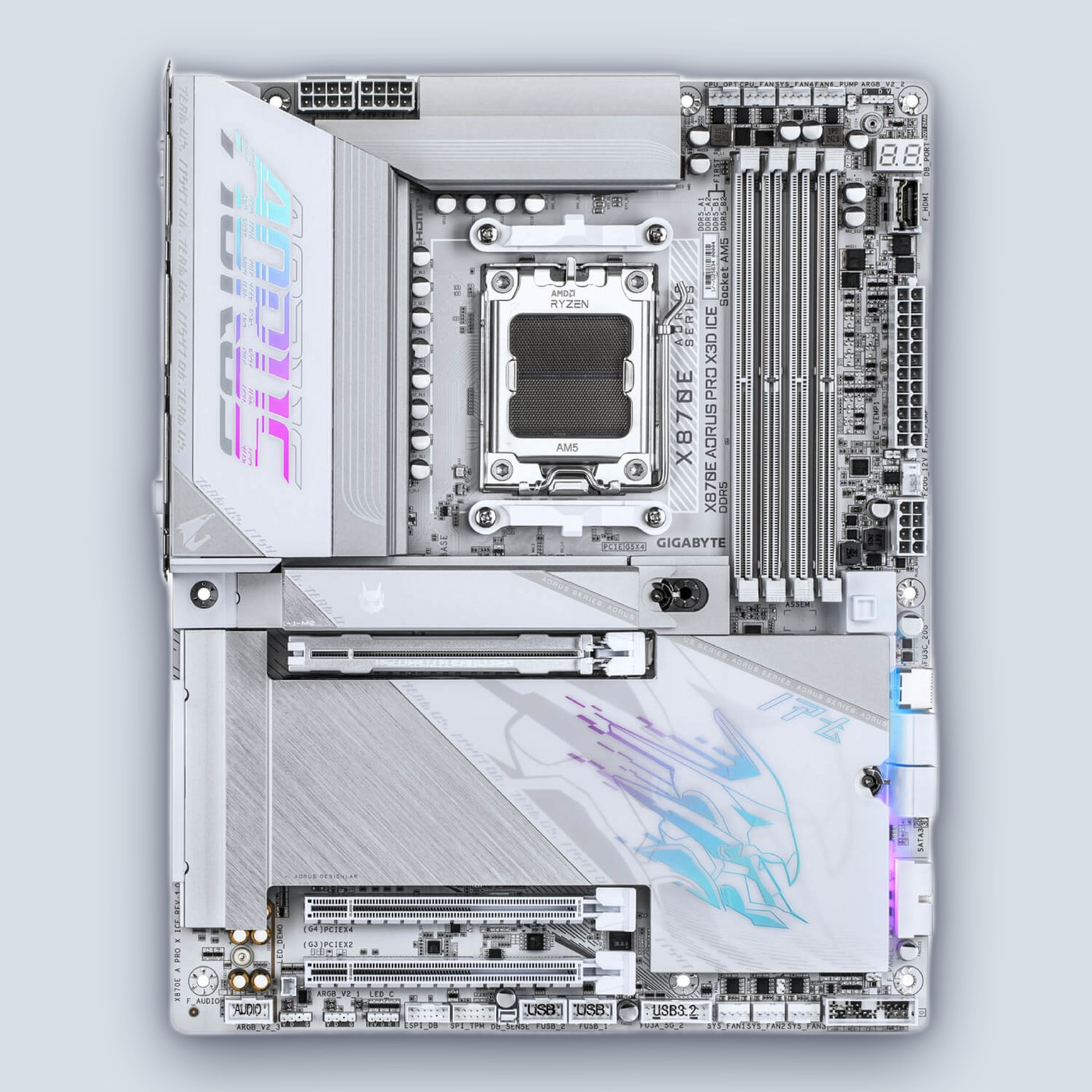 Gigabyte X870E AORUS PRO X3D ICE — image 2