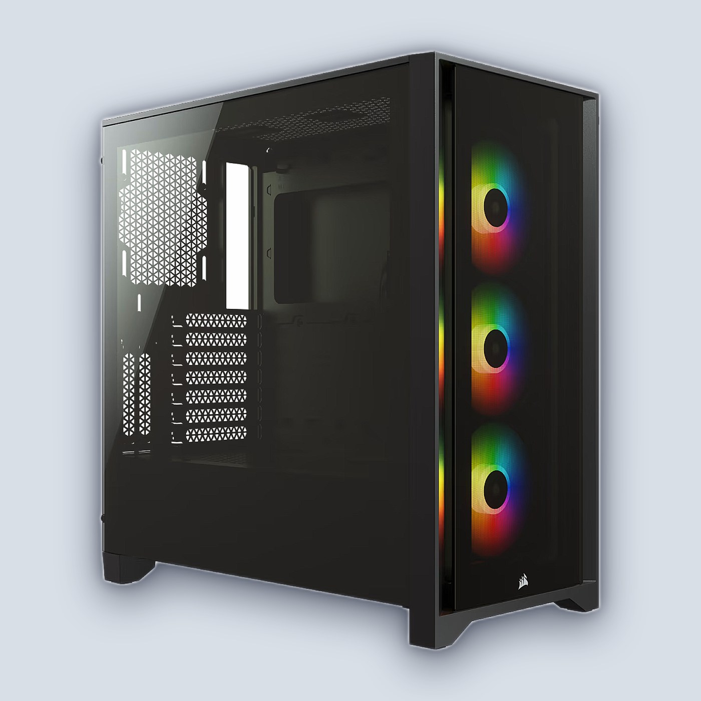 Corsair iCUE 4000X RGB TG Black PC Case — image 2