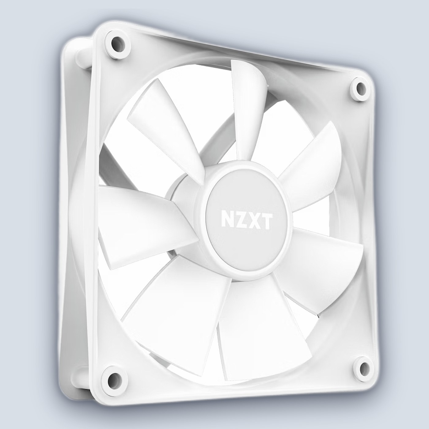 NZXT F140RGB Core 140mm Hub-Mounted RGB Fan White — image 5