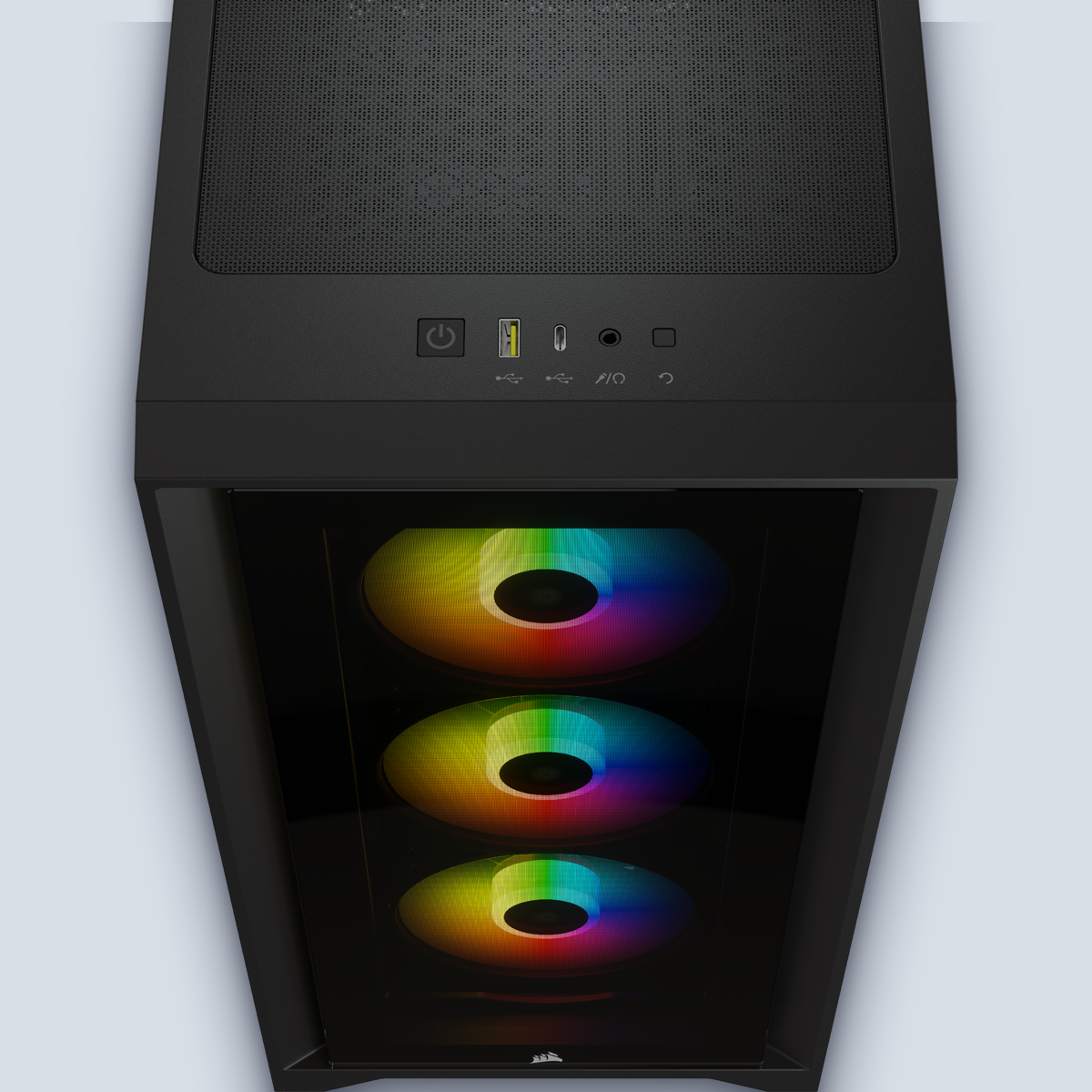 Corsair iCUE 4000X RGB TG Black PC Case — image 4