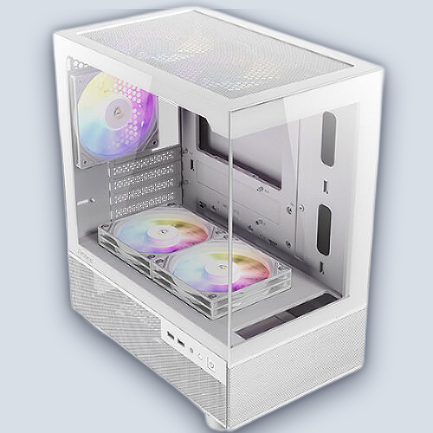 Antec CX200M RGB Elite White PC Case — image 2
