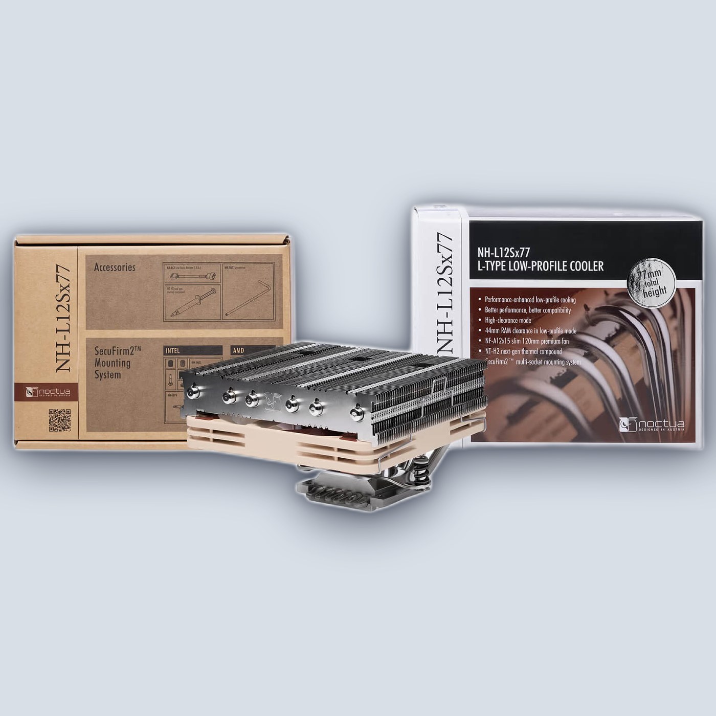 Noctua NH-L12Sx77 77mm Low-Profile CPU Cooler — image 4