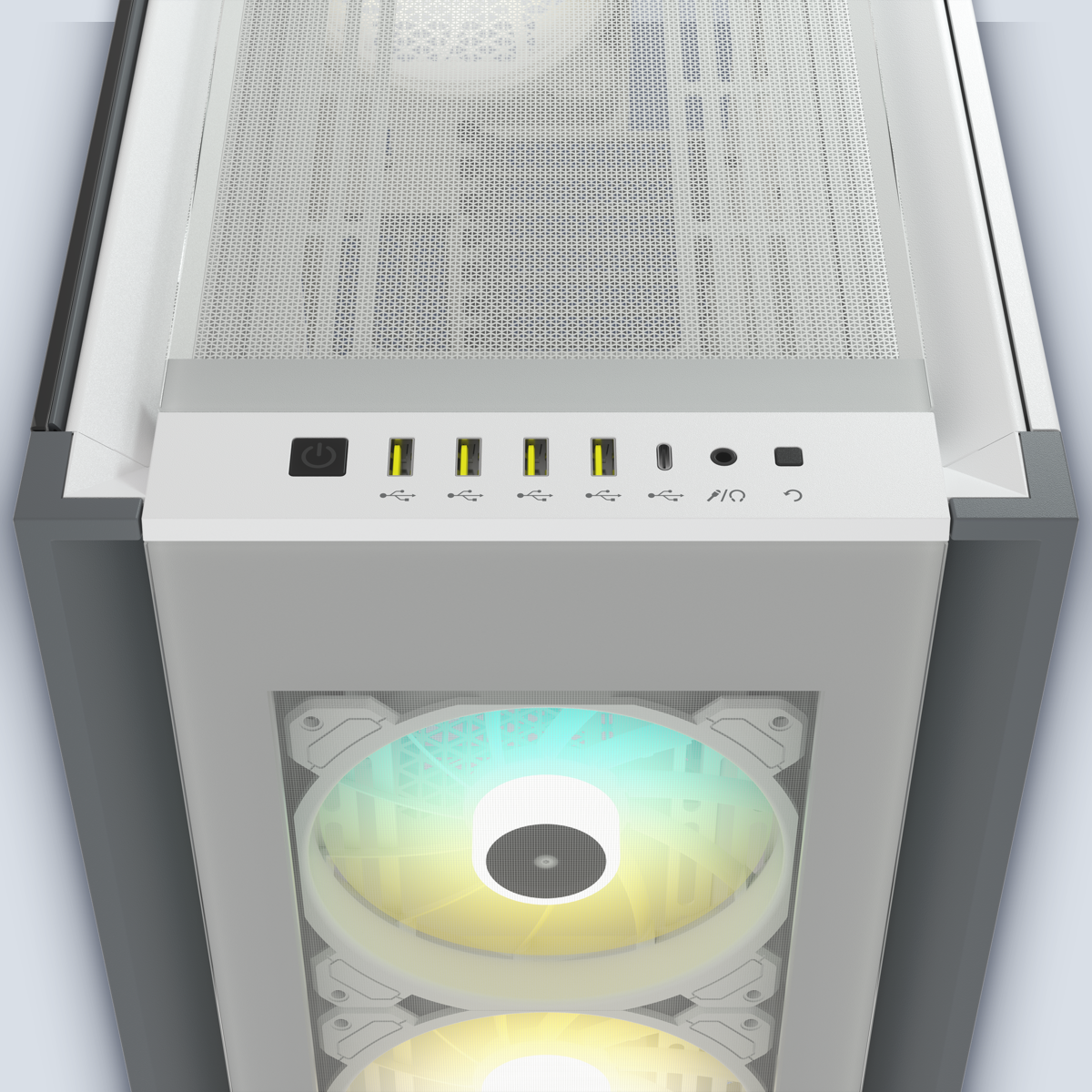 Corsair ICUE 7000X RGB White PC Case — image 3
