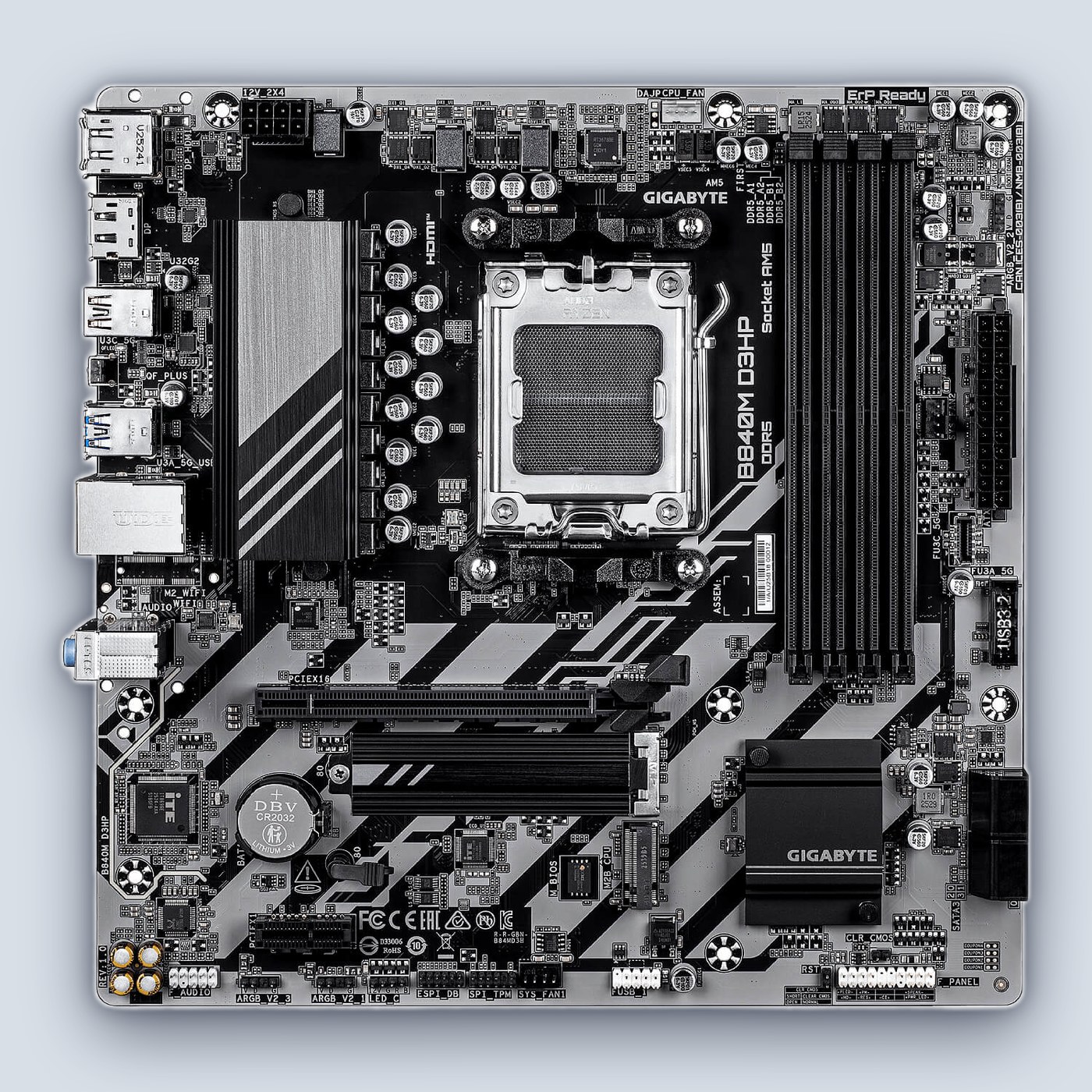 Gigabyte B840M D3HP — image 2
