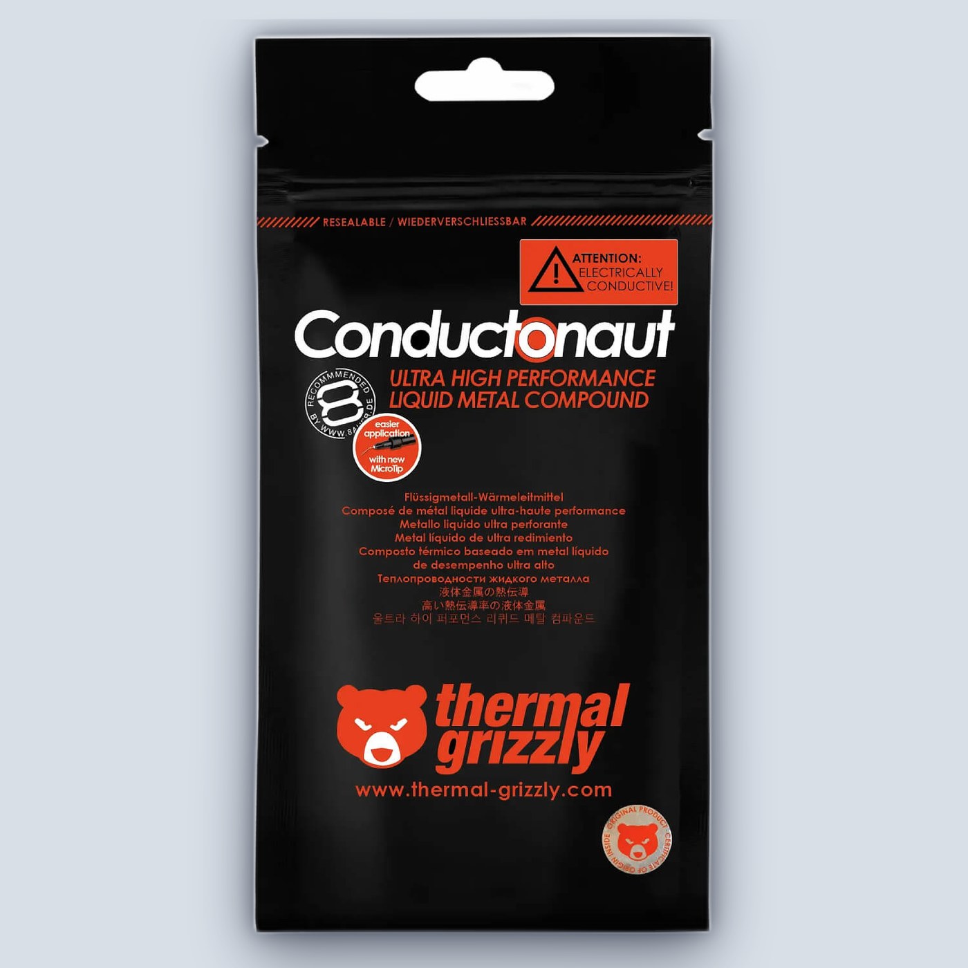 Thermal Grizzly Conductonaut Liquid Metal 1g — image 5