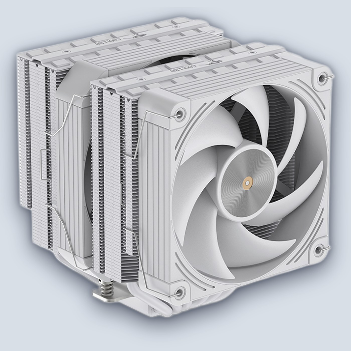 Coolleo Etian P60T Performance Edition V2 White CPU Cooler — image 2