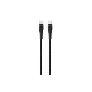 Green Lion Green Lion USB-C to USB-C Braided Cable 60W – Black