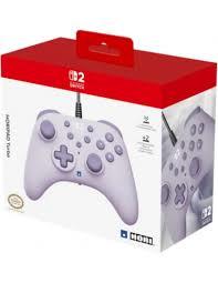 NSW2 CONTROLLER WIRED HORIPAD TURBO COZY LAVANDA NINTENDO SWITCH 2