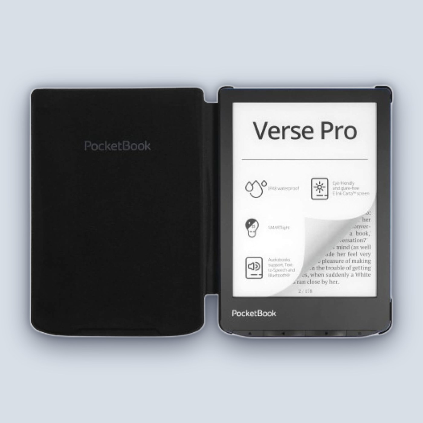 PocketBook Shell Cover (Verse 629) (Verse Pro 634) Black — image 4