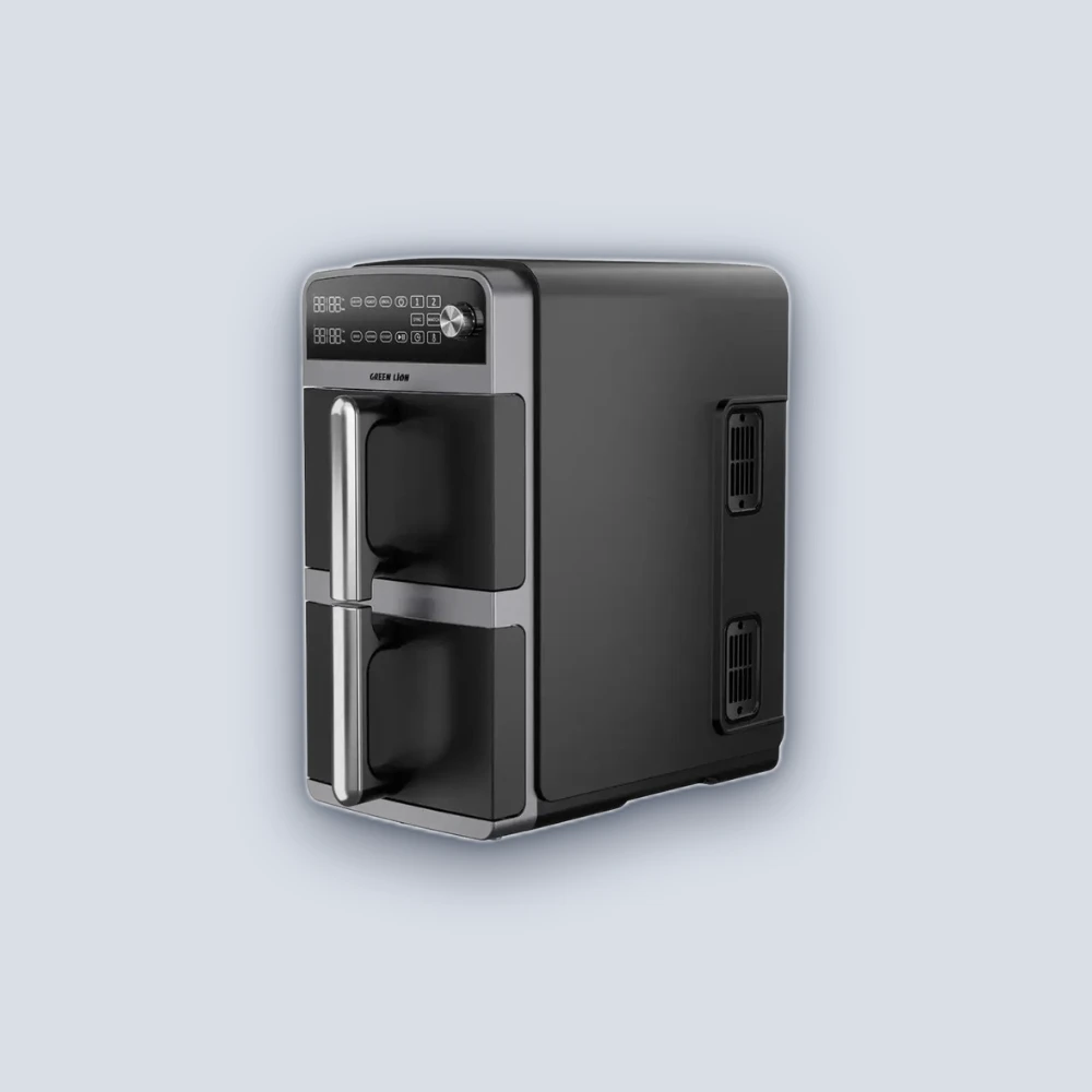 Green Lion Green Lion 10L Double-Decker Air Fryer – Black