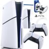PS5 CONSOLE MGM PLAYSTATION 5 SLIM 1TB BLUERAY + 2 CONTROLLERS + DUAL CHAGER