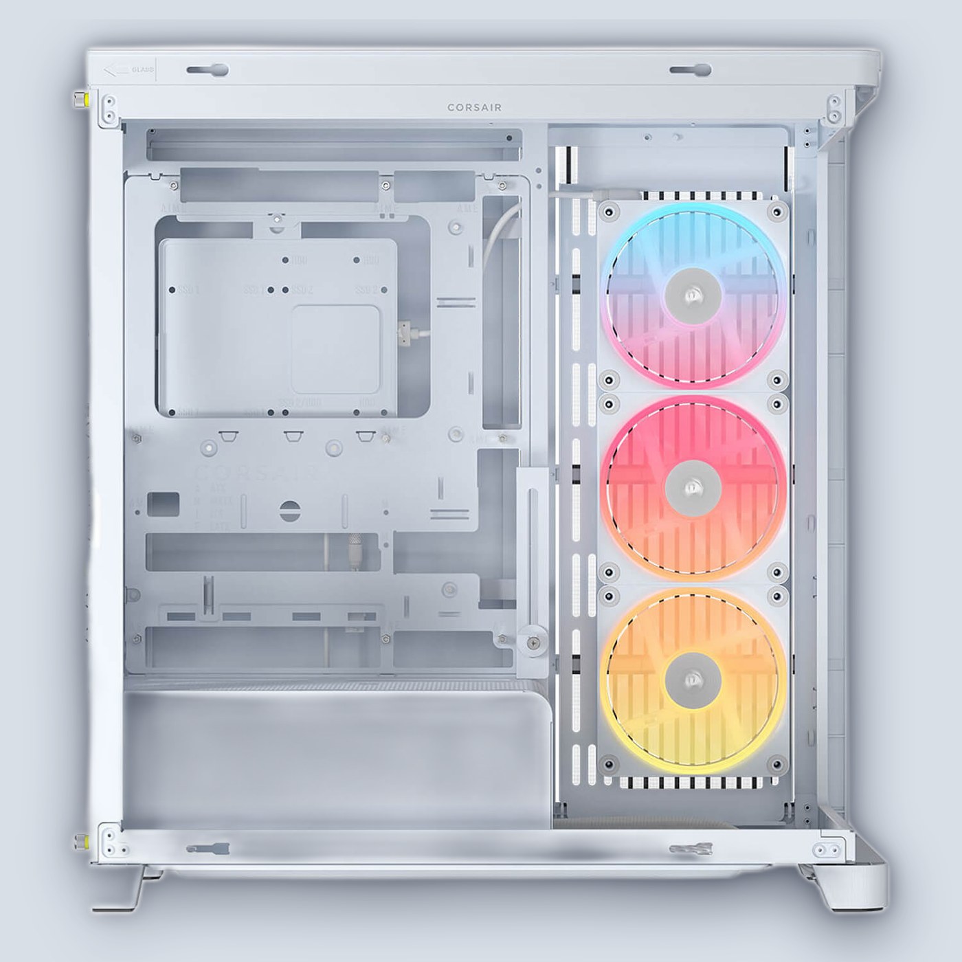 Corsair FRAME 4500X LX LINK White PC Case — image 4