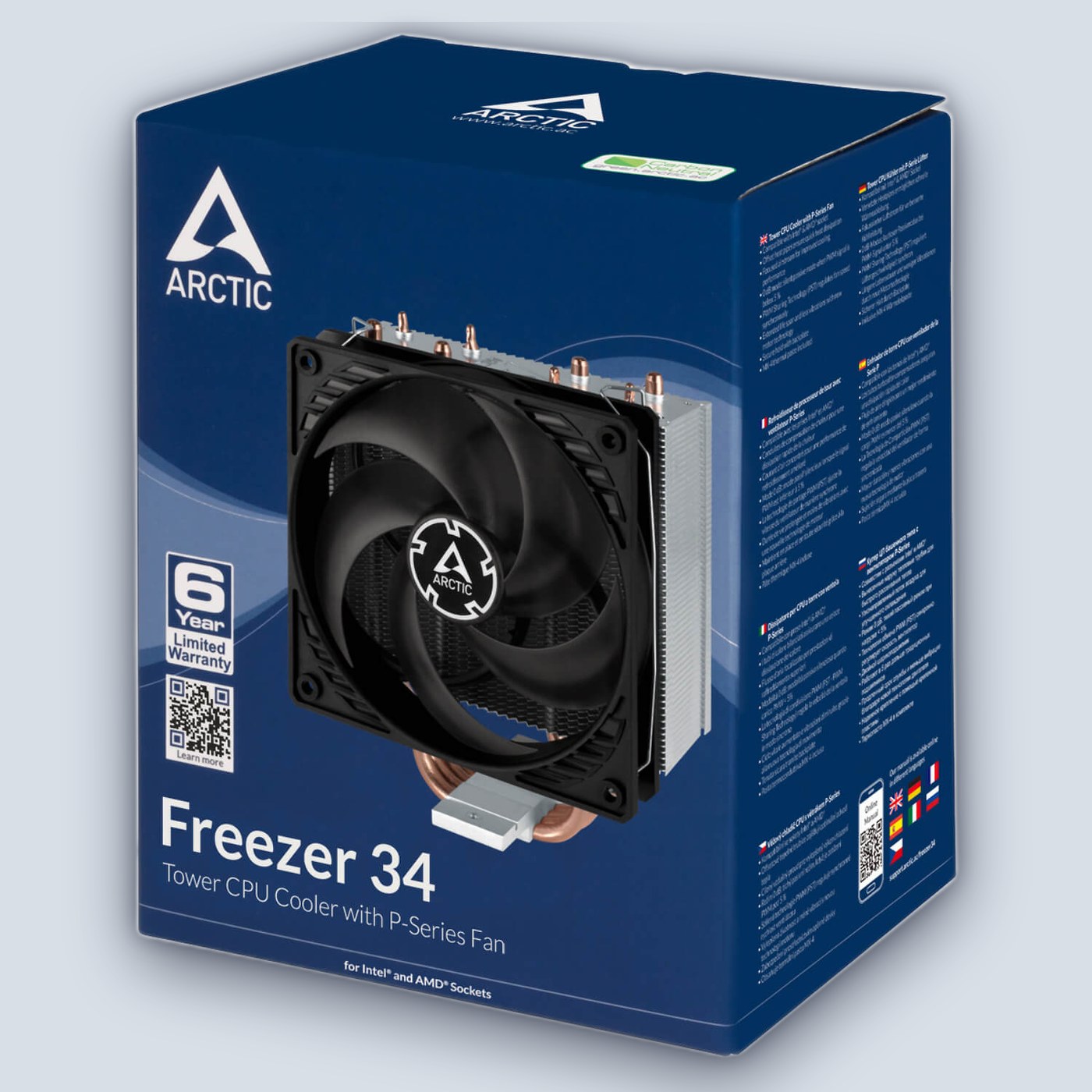 Arctic Cooling Freezer 34 Intel (1200/115X !) Bulk CPU Cooler — image 4