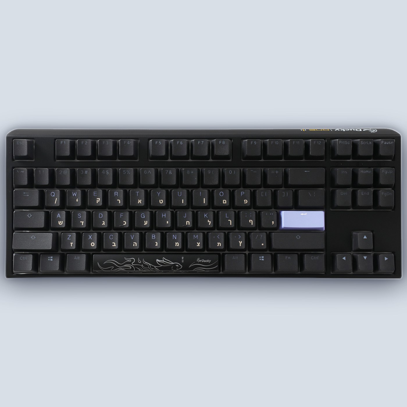 Ducky One 3 TKL Cherry Brown Switch (Hebrew/English) Mechanical Keyboard — image 3