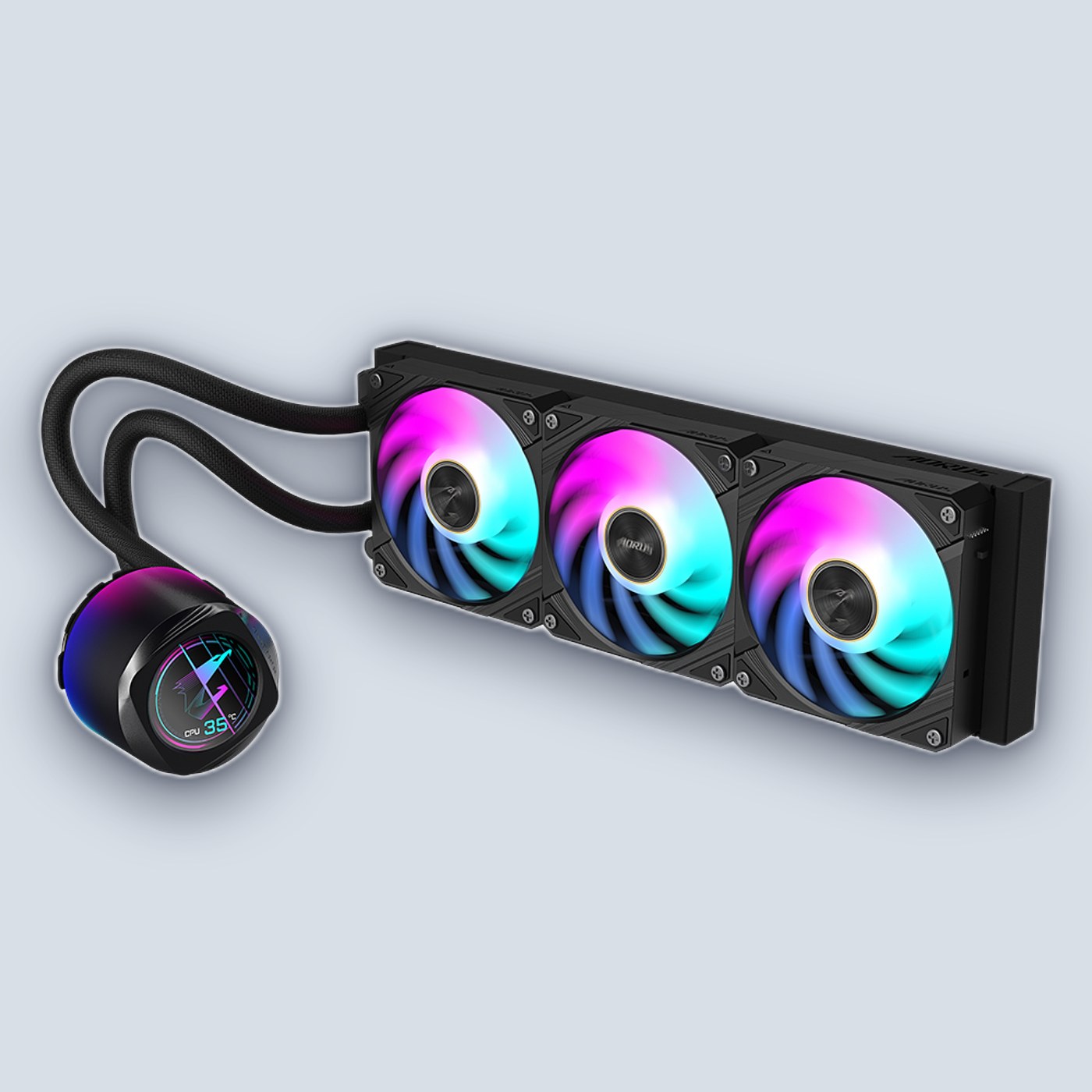 Gigabyte GP-AORUS WATERFORCE X II 360 Liquid Cooler — image 2