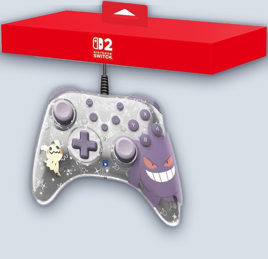 NSW2 CONTROLLER WIRED HORIPAD GENGAR E MIMIKYU NINTENDO SWITCH 2