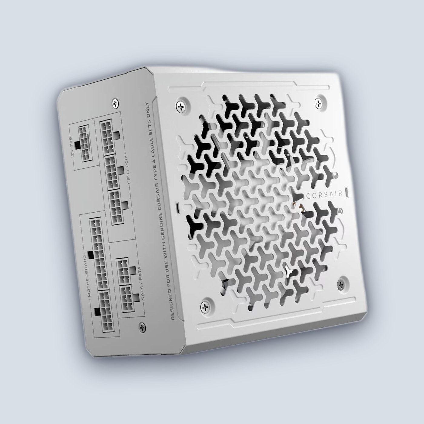 Corsair RM750e 750W ATX 3.1 Gold Fully Modular White Power Supply — image 2