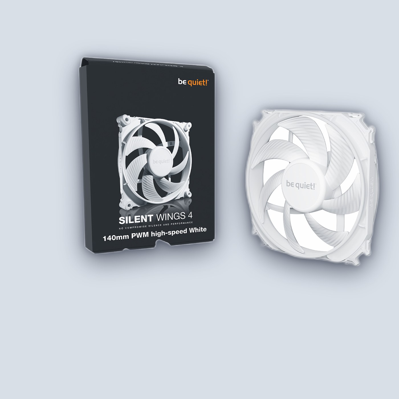 be quiet! SILENT Wings 4 White 140mm PWM high-speed โ image 3