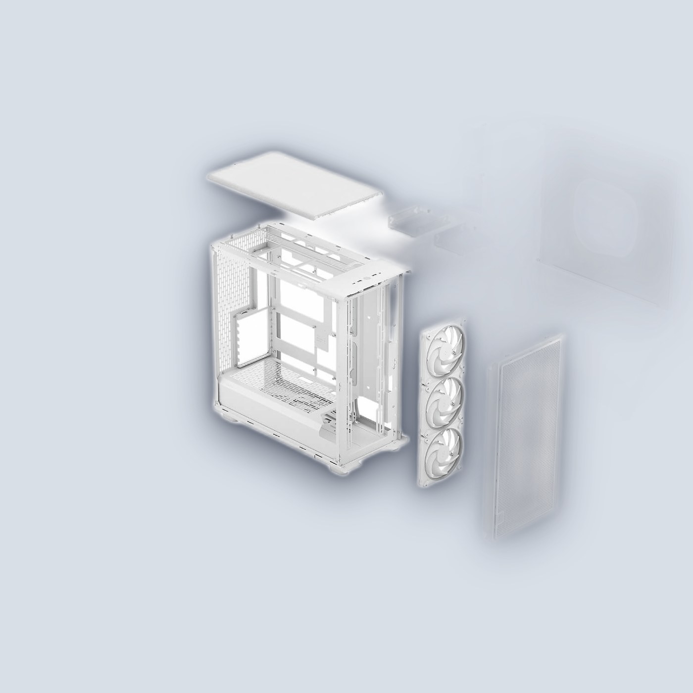 Fractal Design Epoch XL White TG RGB Clear Tint PC Case โ image 7