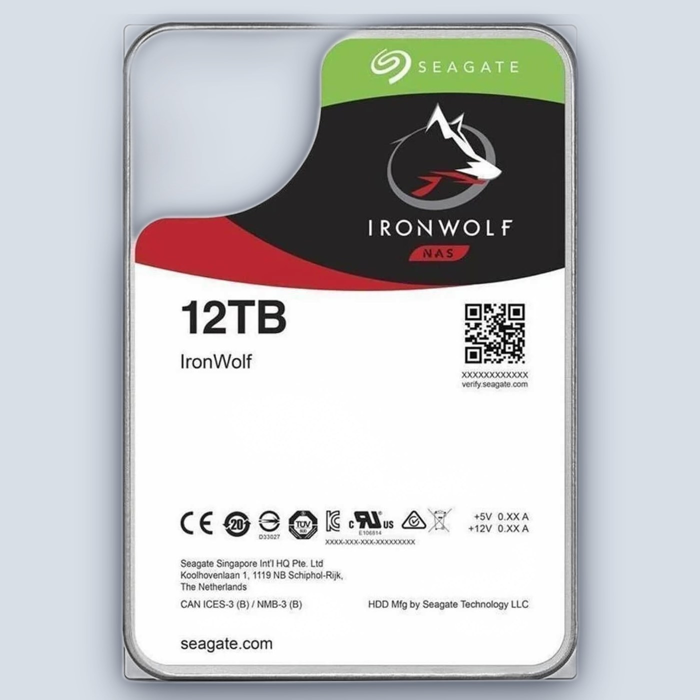 Seagate HDD 12TB 7200 256MB SATA3 NAS IronWolf — image 2