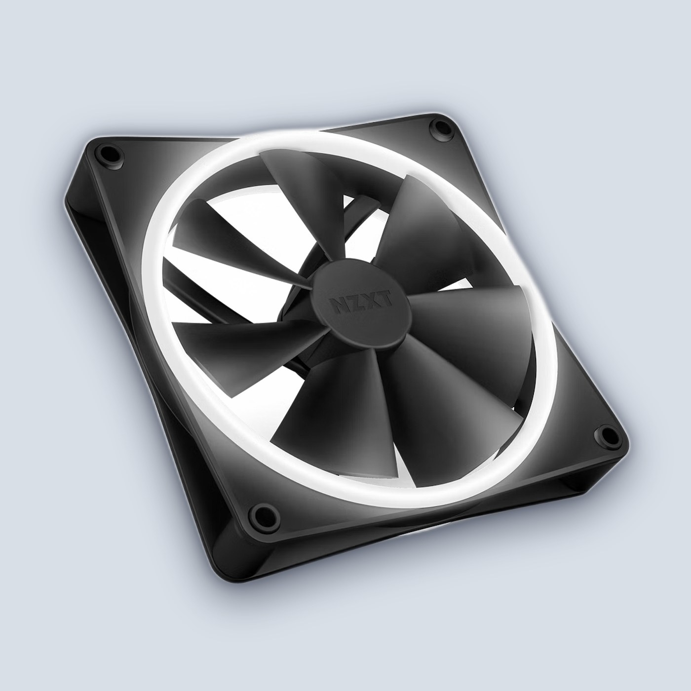 NZXT F140 RGB Duo 140mm Dual-Sided RGB Fan Black — image 4