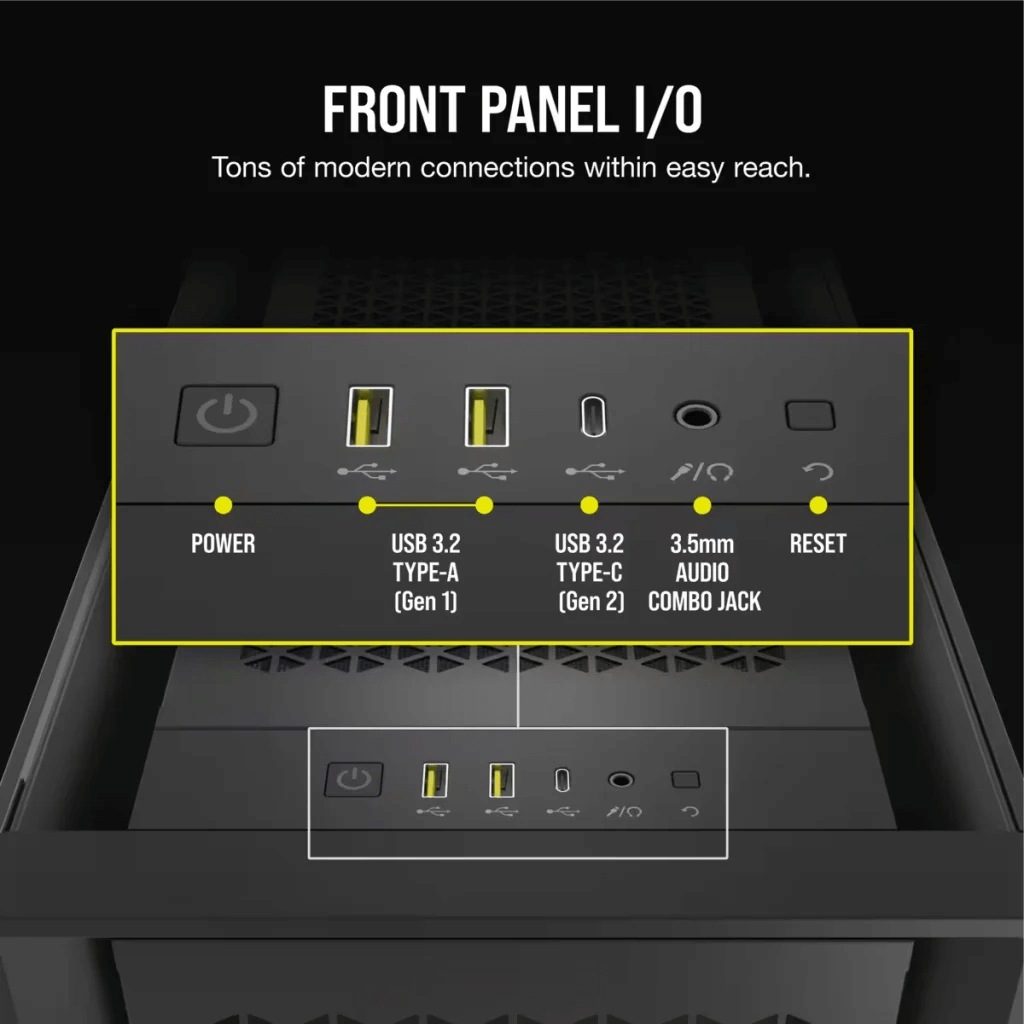 Corsair iCUE 5000D RGB Airflow PC Case — image 4