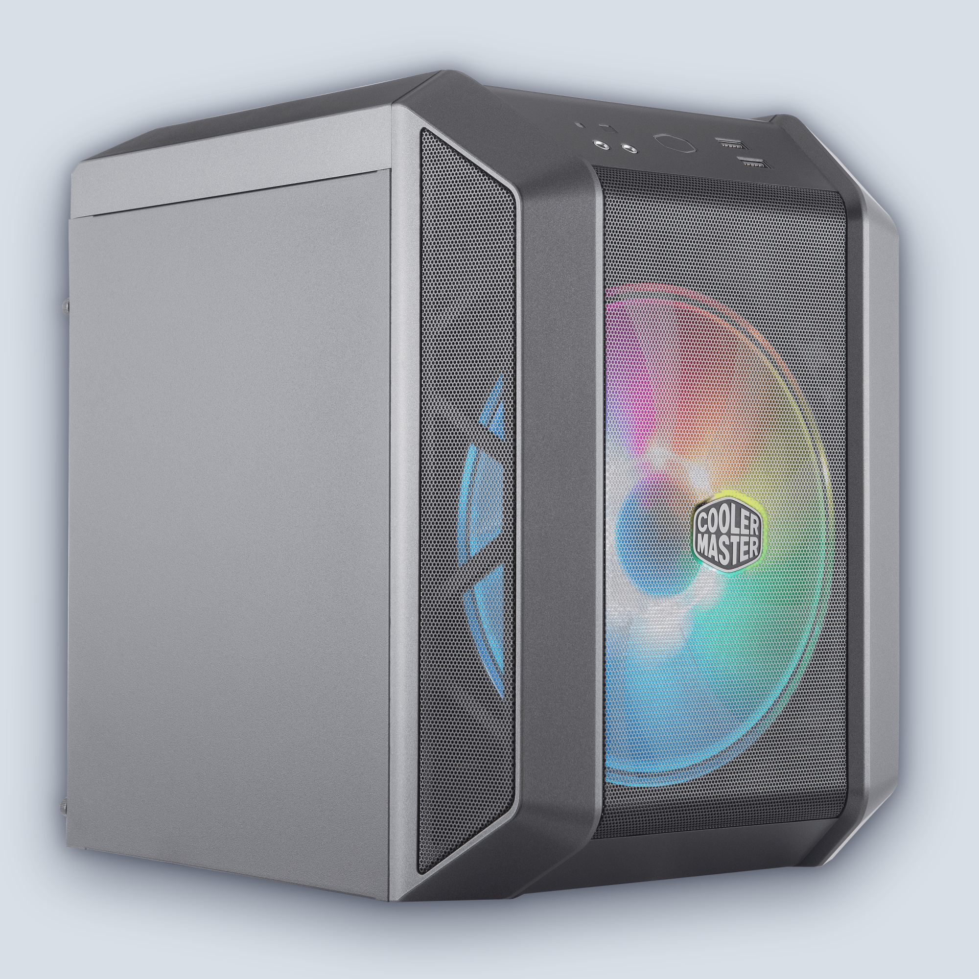 CoolerMaster MasterCase H100 Mini ITX ARGB PC Case — image 2