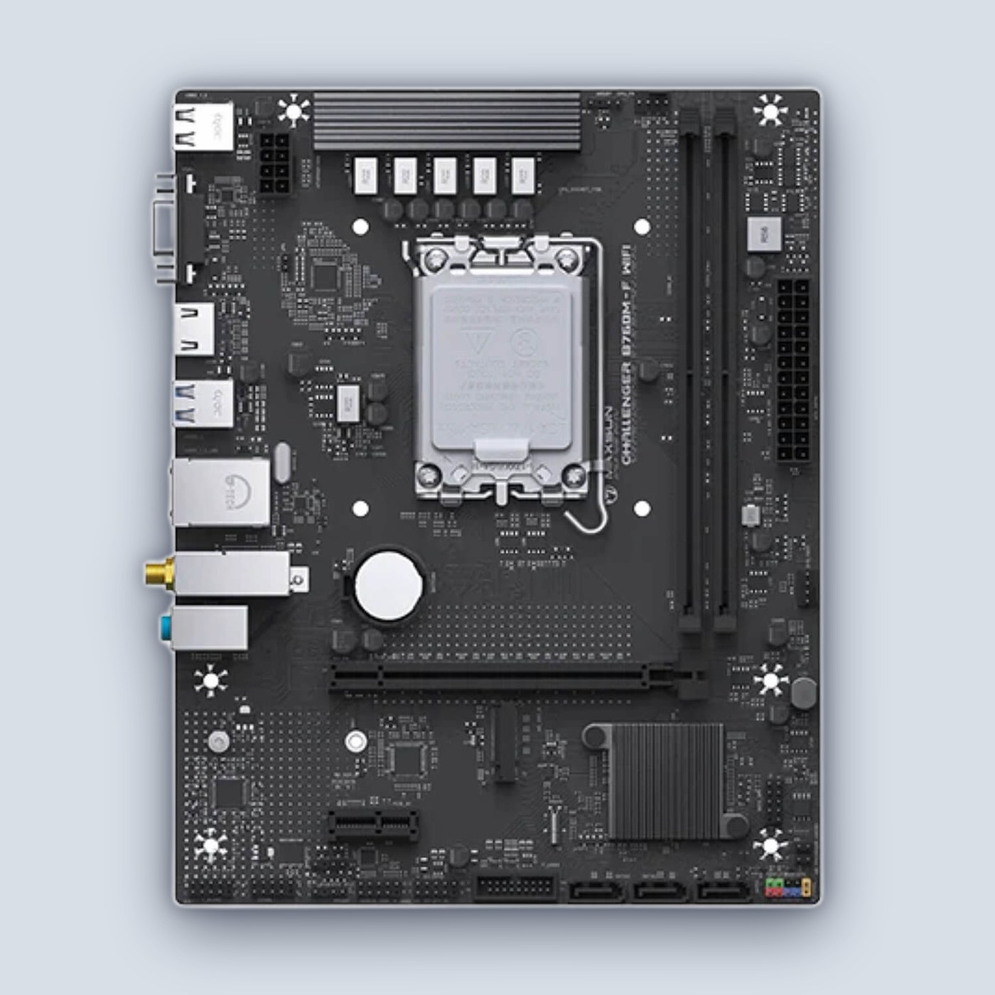 MAXSUN Challenger B760M-F WiFi — image 2