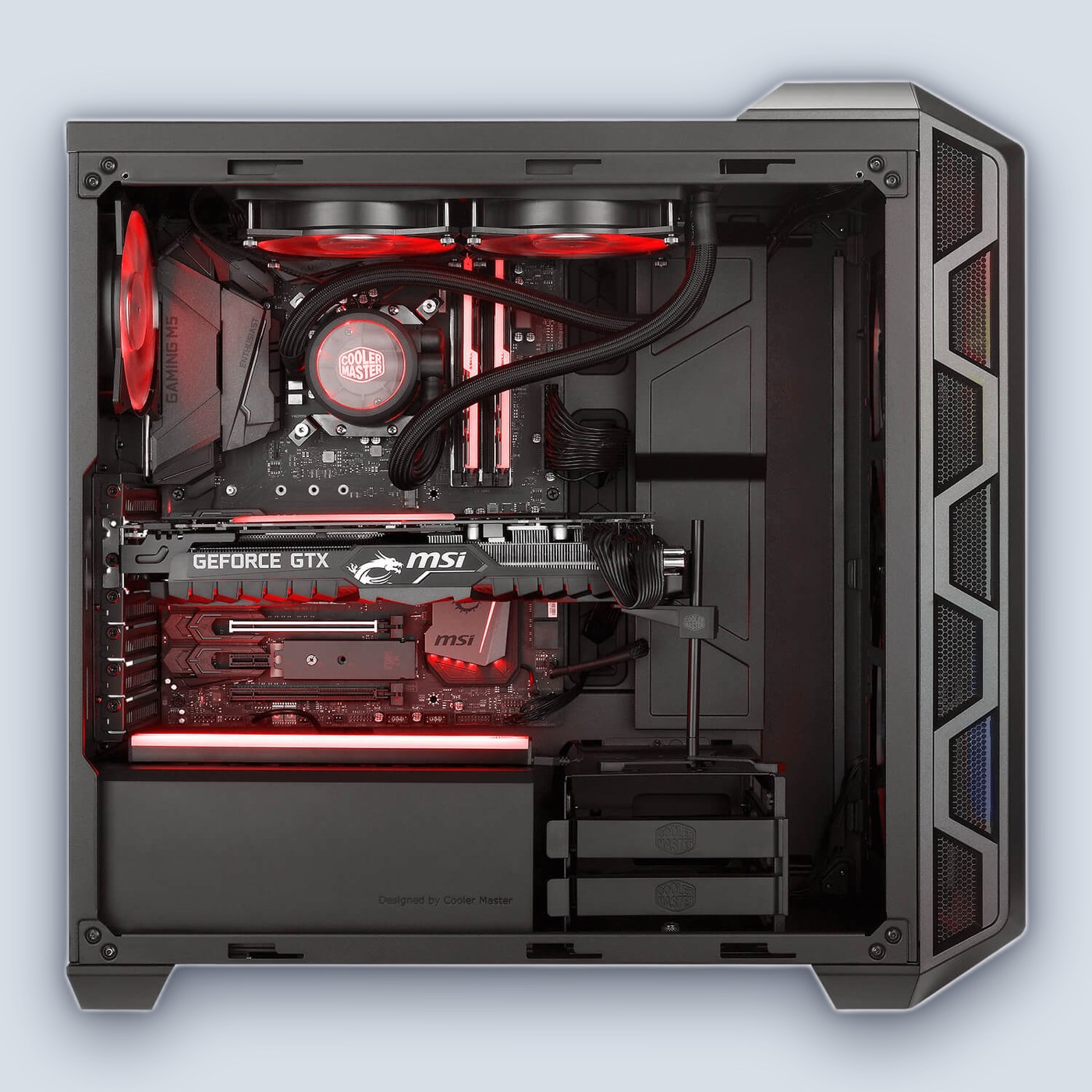 CoolerMaster MasterCase H500 ARGB PC Case — image 3
