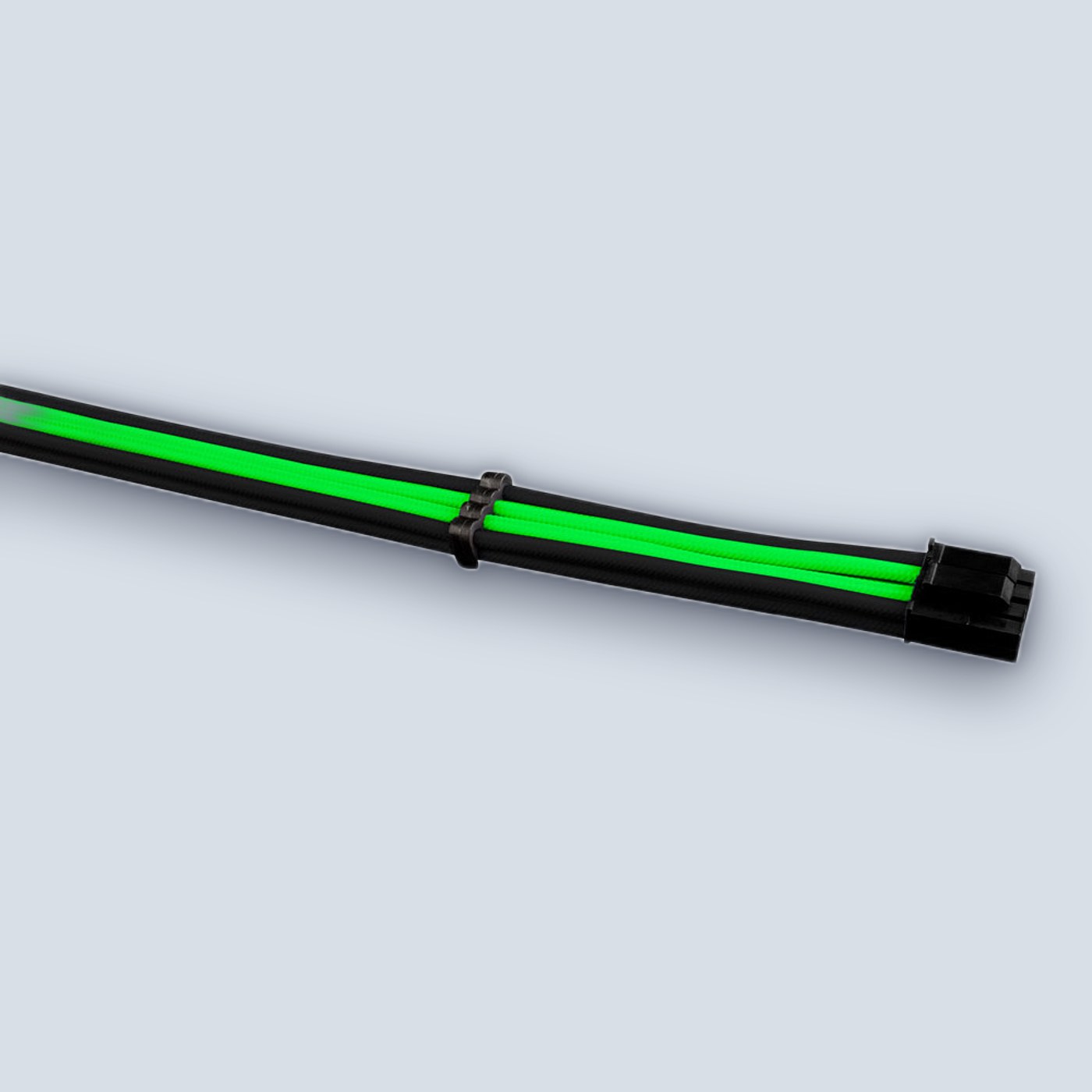 1StPlayer Steampunk 35cm Power Extension Cables Black-Green — image 5
