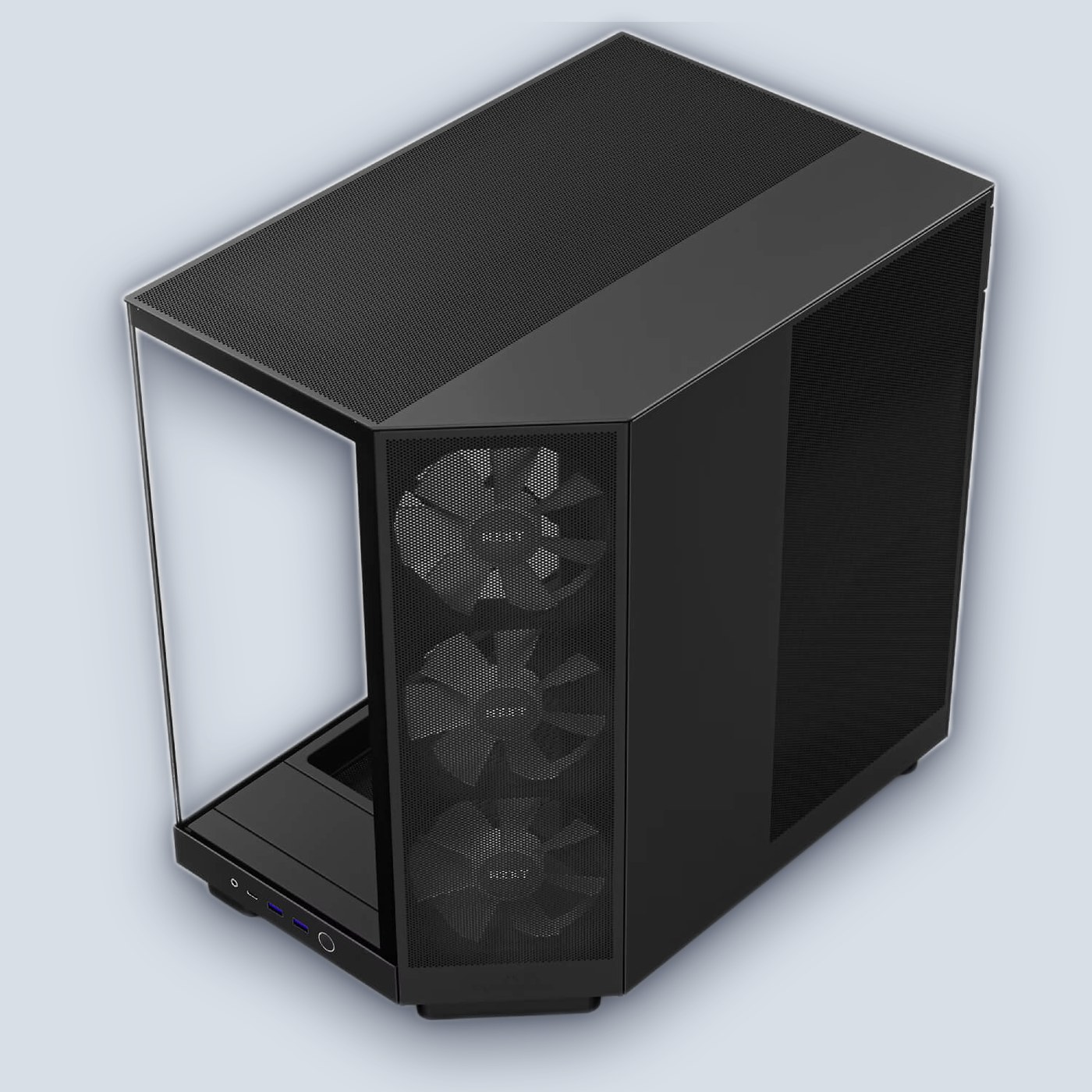 NZXT H6 Flow RGB Black PC Case — image 3