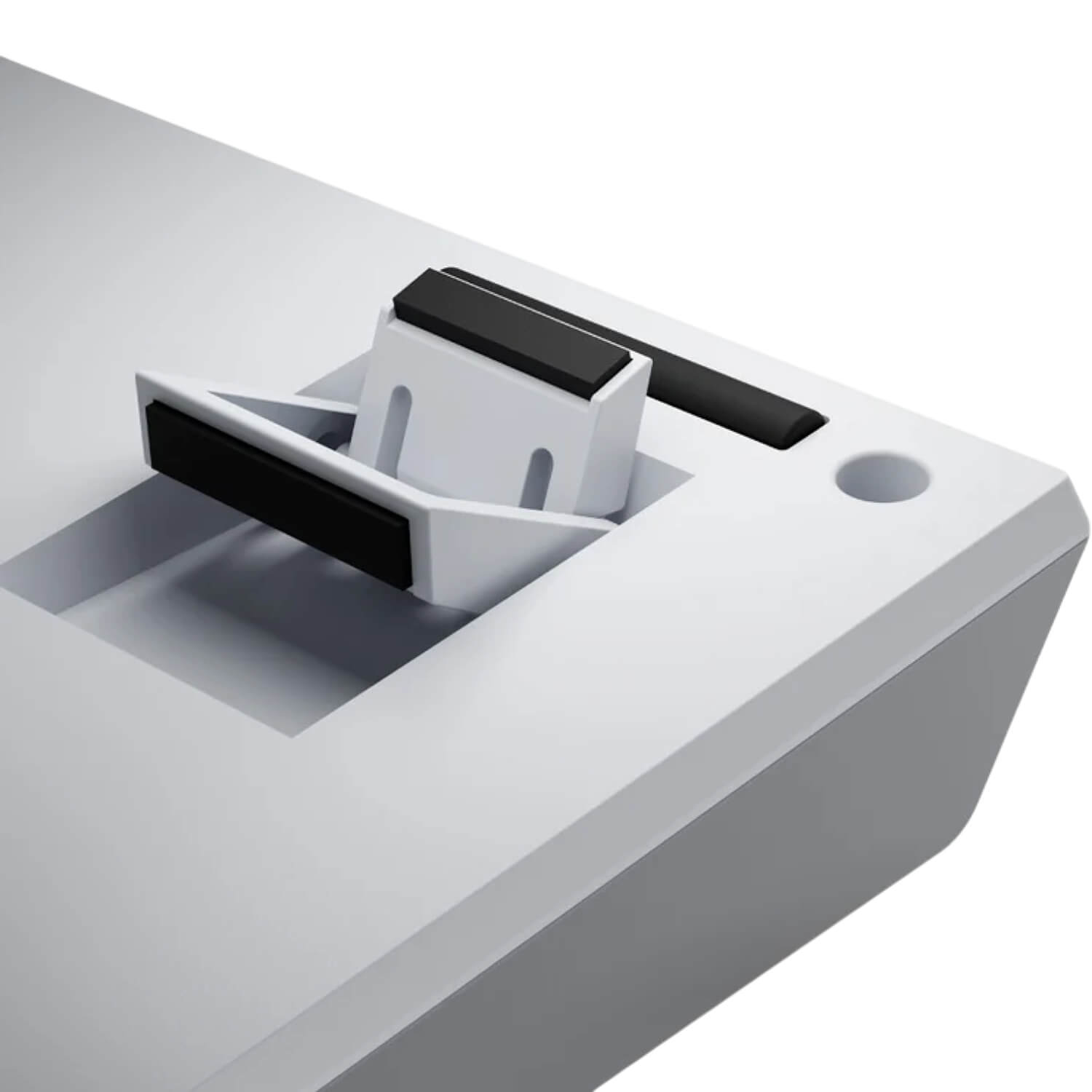 Ducky One X Mini Wireless Analog Switch White (Hebrew/English) Wireless Mechanical Keyboard — image 4