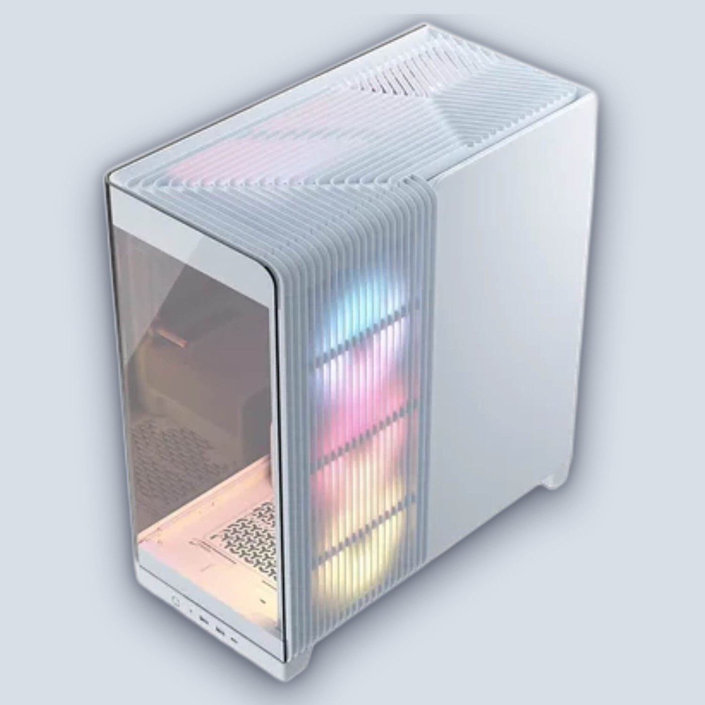 Corsair FRAME 4500X LX LINK White PC Case — image 3
