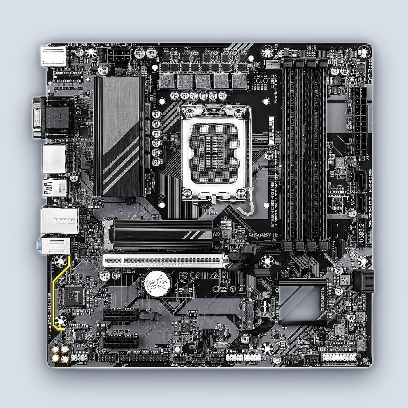 Gigabyte B760M DS3H GEN5 — image 2