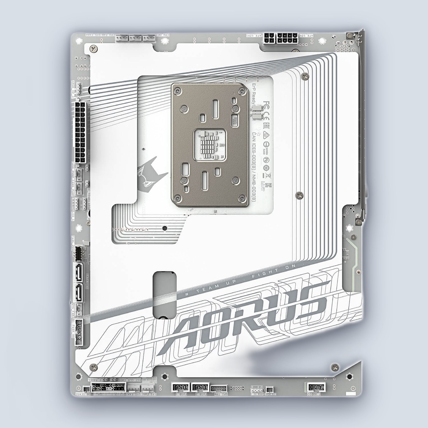 Gigabyte B850 AORUS STEALTH ICE — image 3