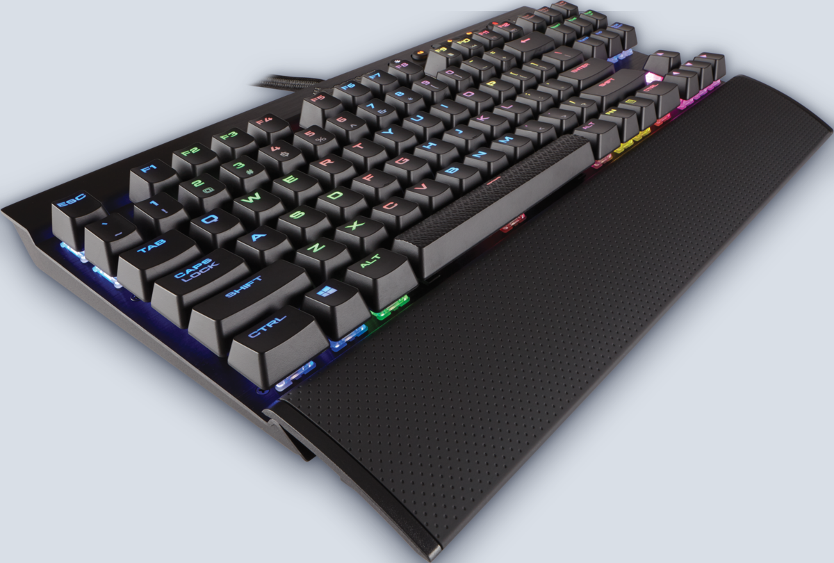 Corsair K65 RGB RAPIDFIRE Cherry MX (Hebrew/English) Mechanical Gaming Keyboard — image 4