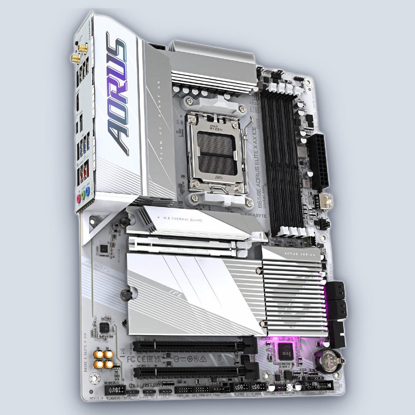 Gigabyte B650E AORUS ELITE X AX ICE — image 4