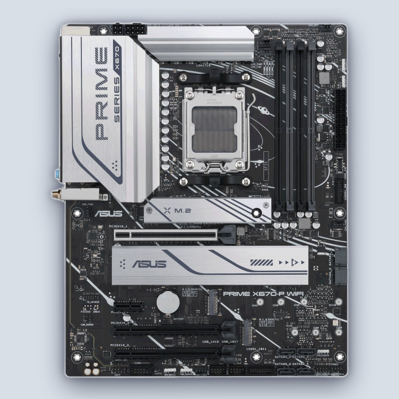 Asus PRIME X670-P WIFI — image 2
