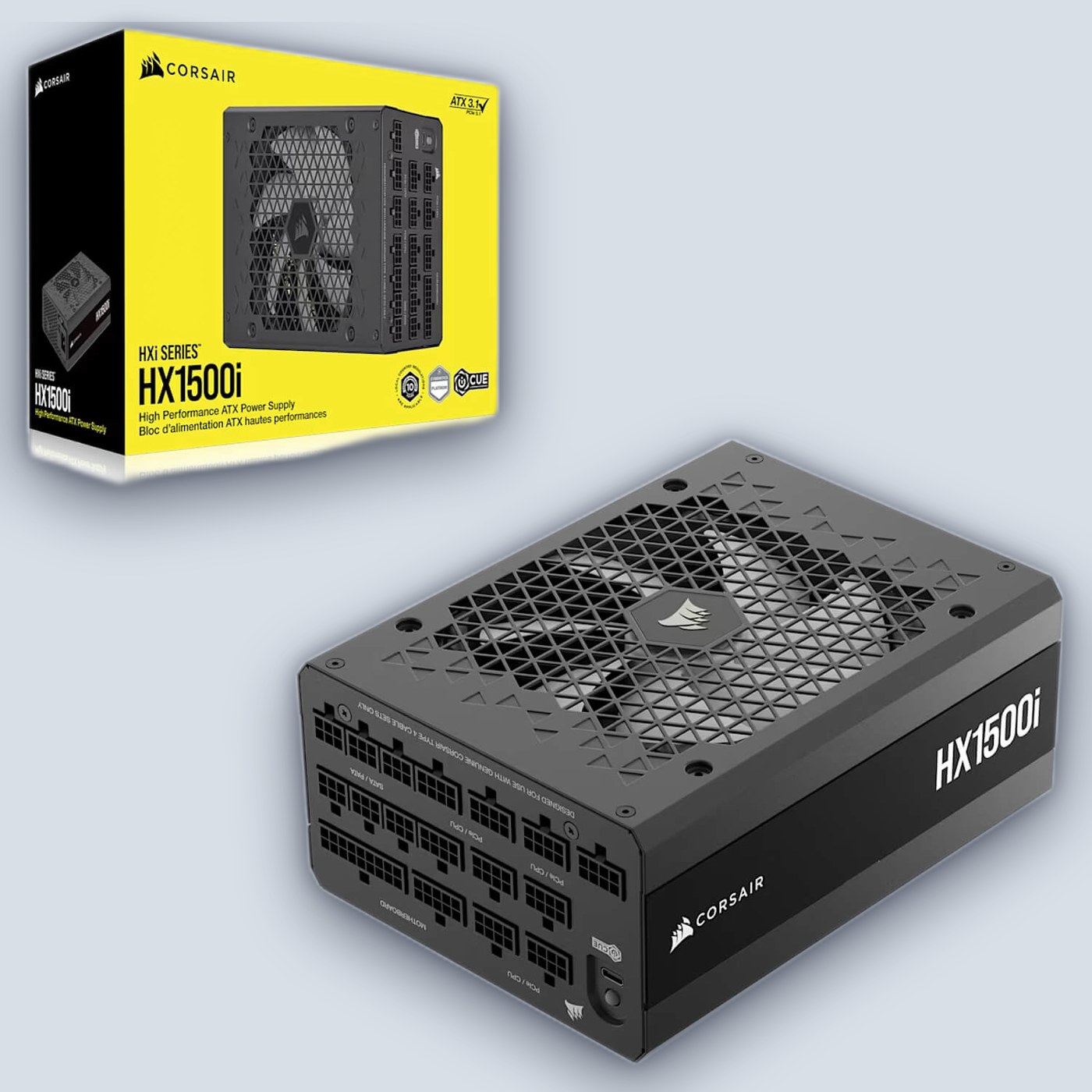 Corsair HX1500i 1500W Ultra-Low Noise ATX 3.1 Platinum Modular Power Supply — image 5