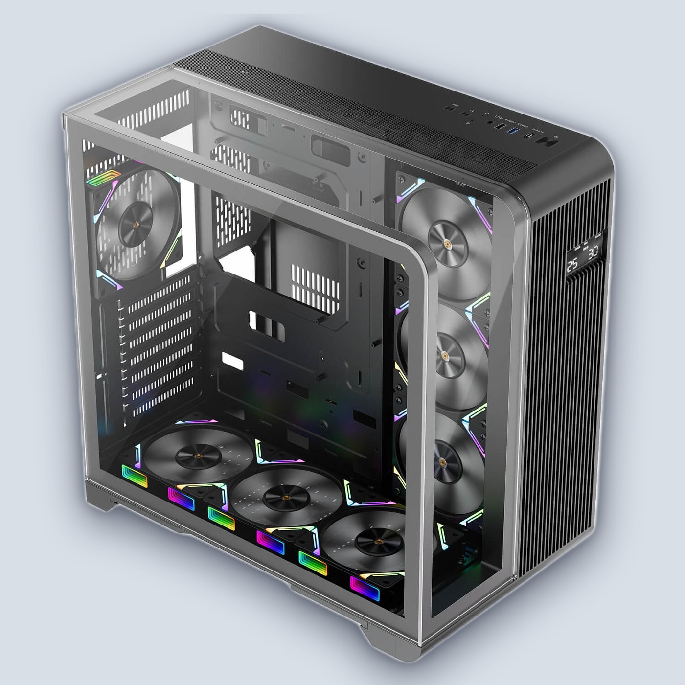 1StPlayer RT7 Black PC Case — image 2