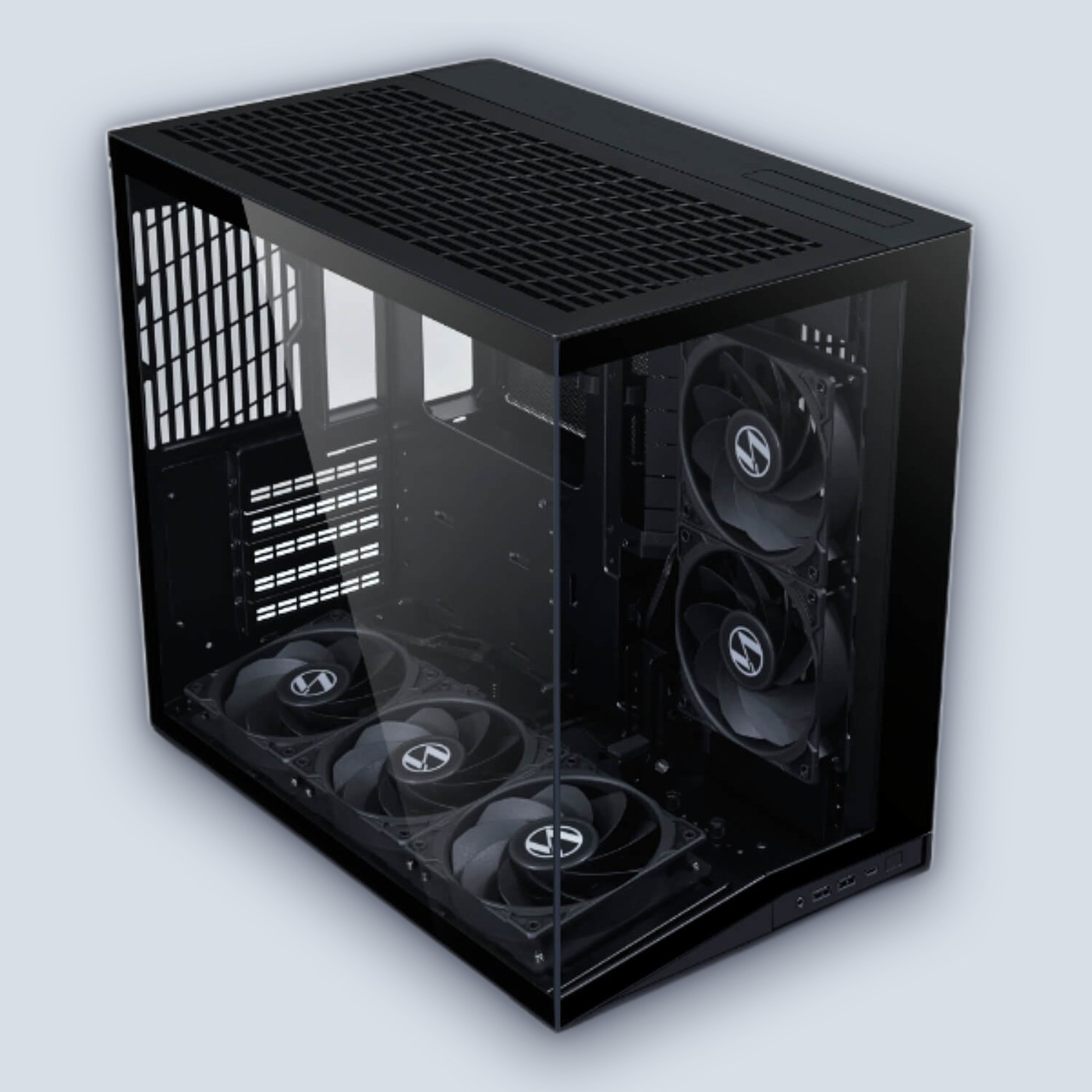 Lian-Li O11 Dynamic Mini V2 Flow Black PC Case โ image 2