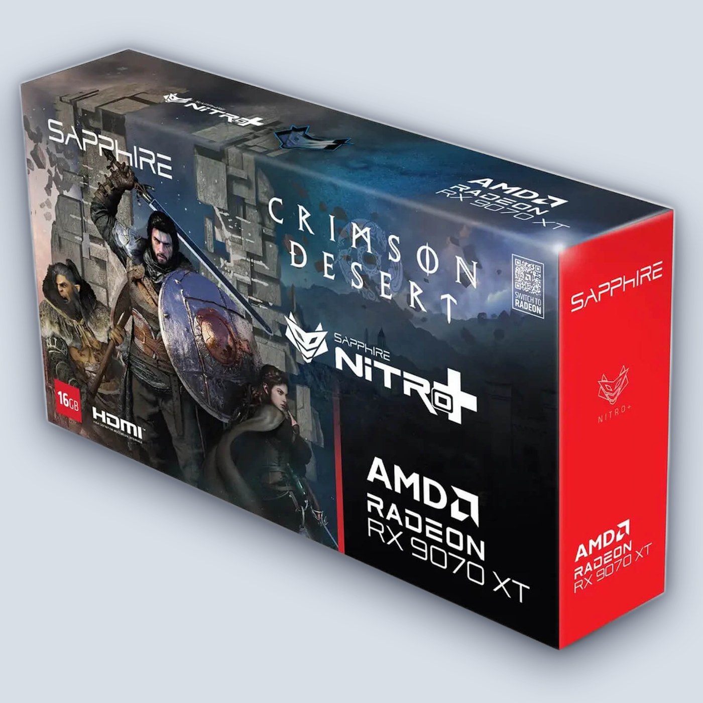 Sapphire NITRO+ RX 9070 XT GAMING OC 16GB Crimson Desert Edition — image 6
