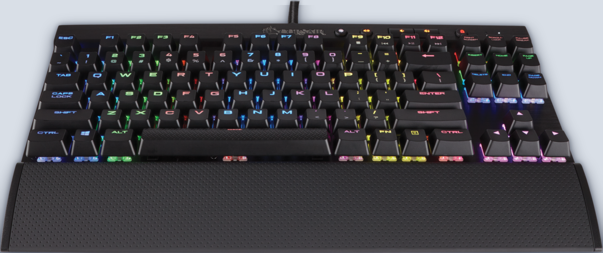 Corsair K65 RGB RAPIDFIRE Cherry MX (Hebrew/English) Mechanical Gaming Keyboard — image 2