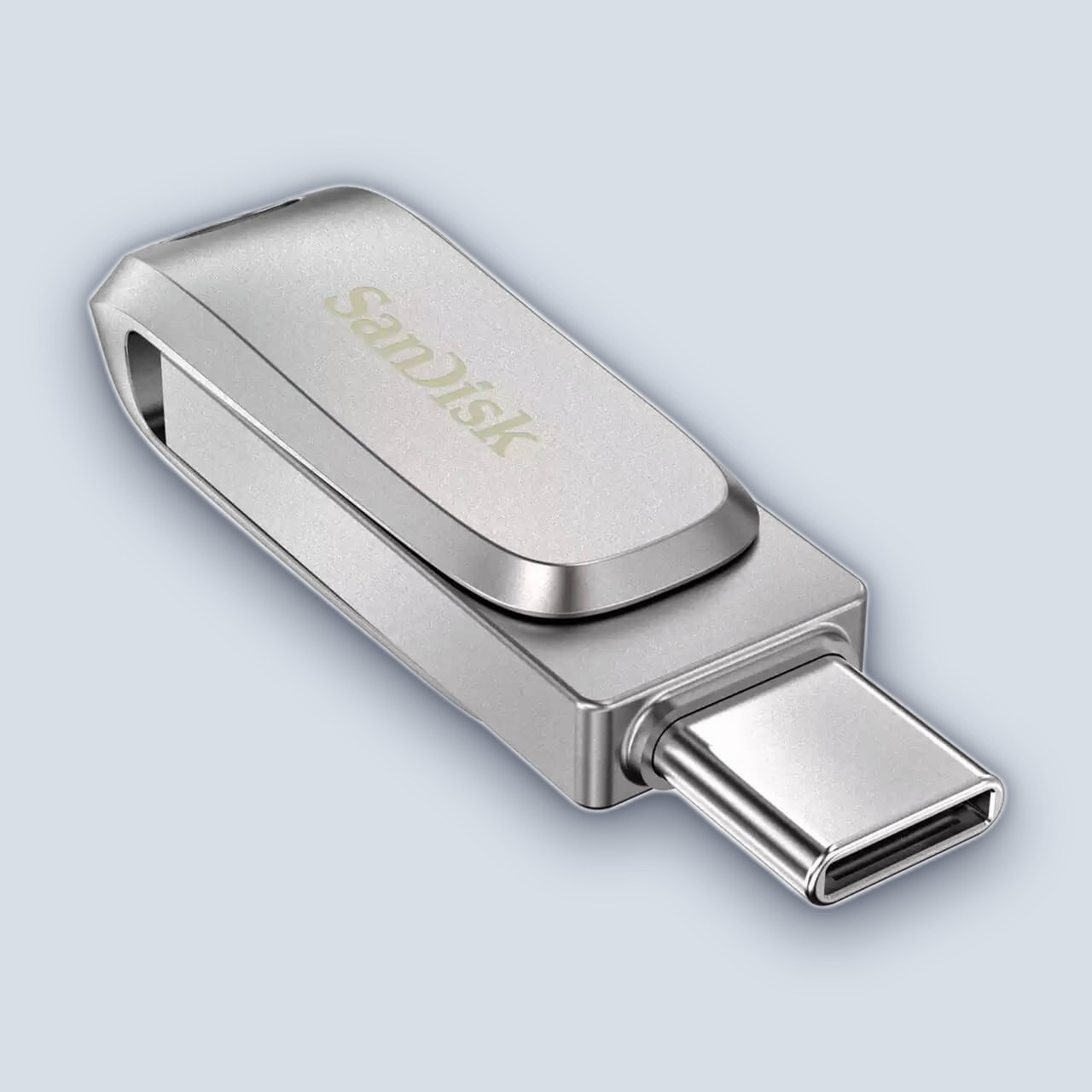 SanDisk 256GB Ultra Dual Luxe USB-C/A Flash Drive — image 3