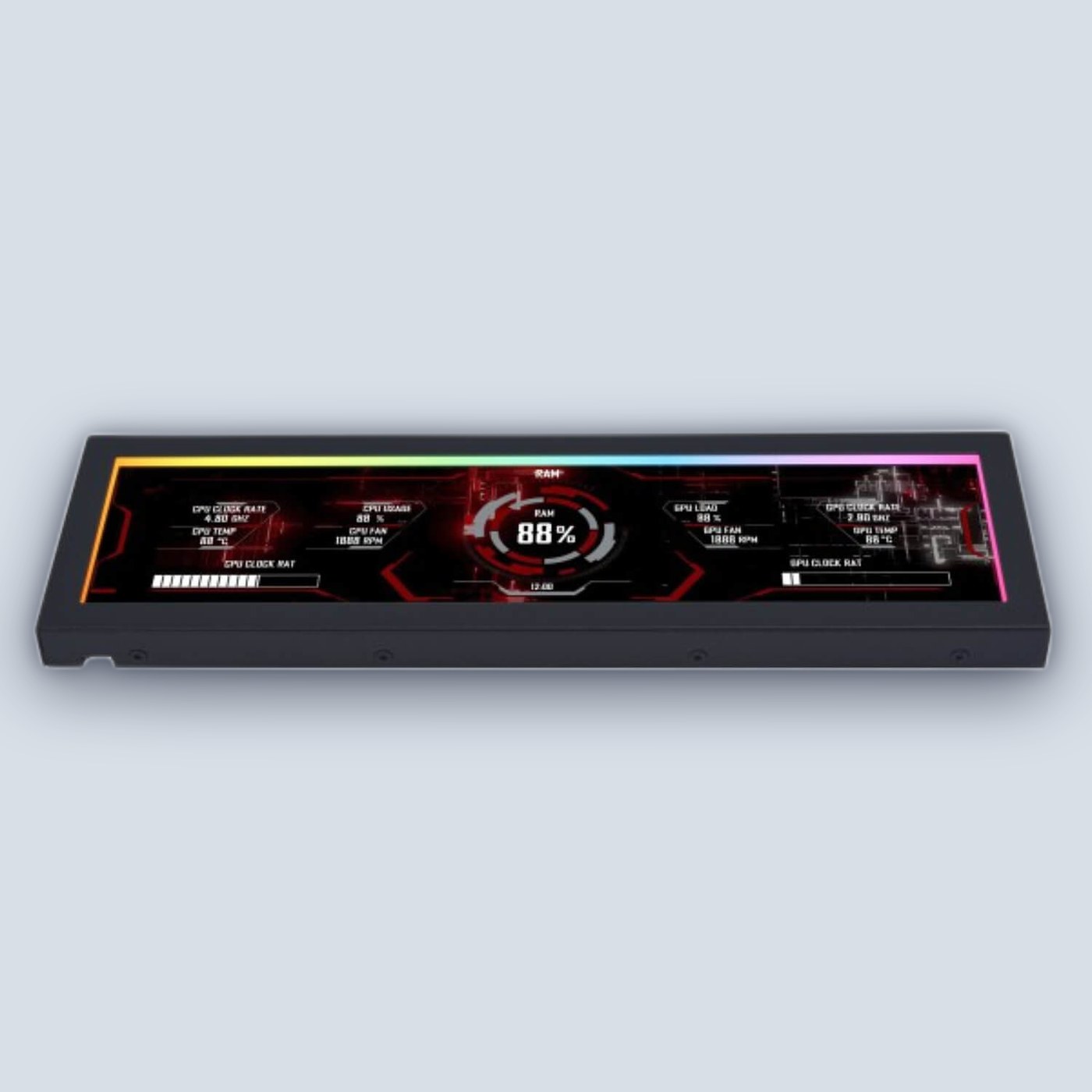 Lian-Li 8.8" IPS Universal Screen Black โ image 3