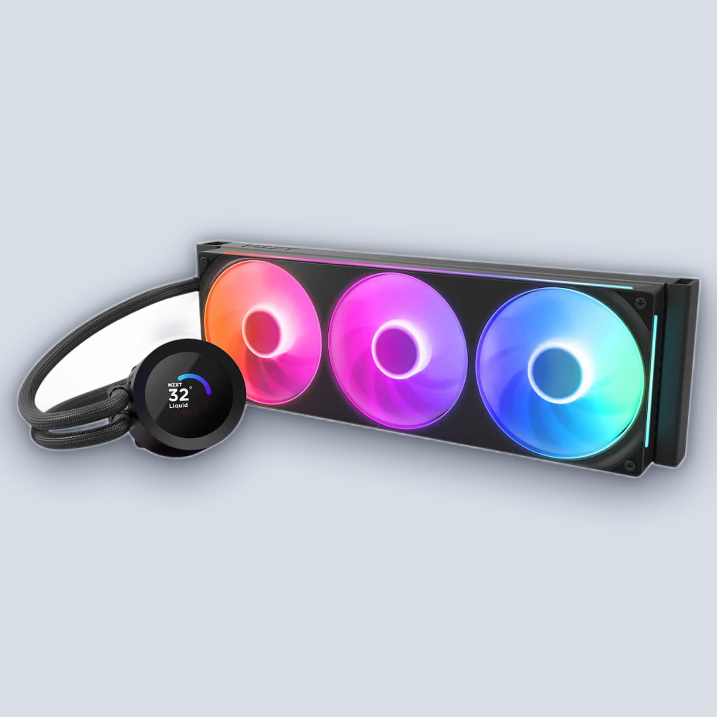 NZXT Kraken Plus 360 RGB 360mm Black CPU Liquid Cooler — image 2