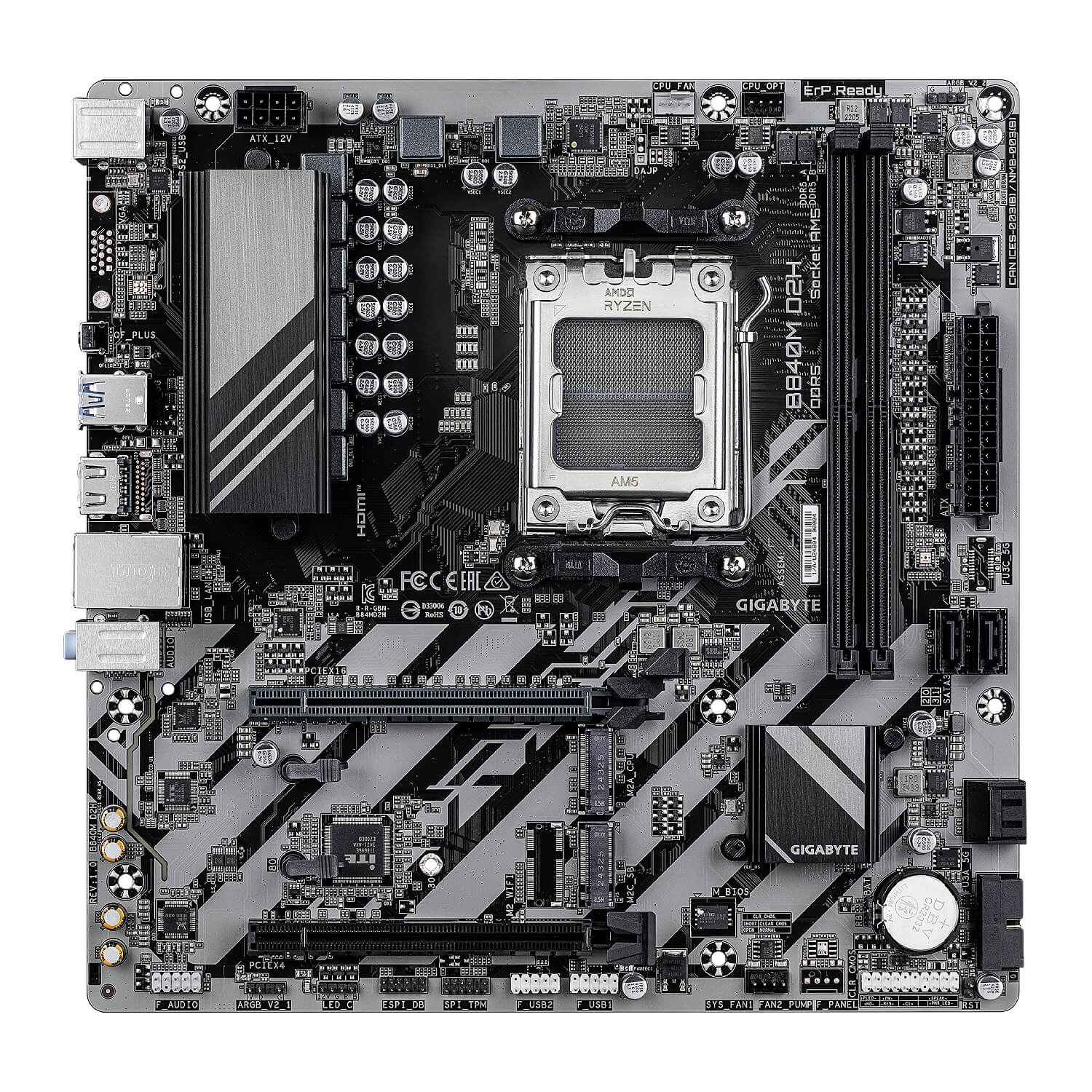 Gigabyte B840M D2H — image 2