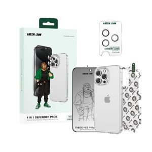 Green Lion Green Lion 4 In 1 Defender Pack Privacy For iPhone16 Pro/Pro Max