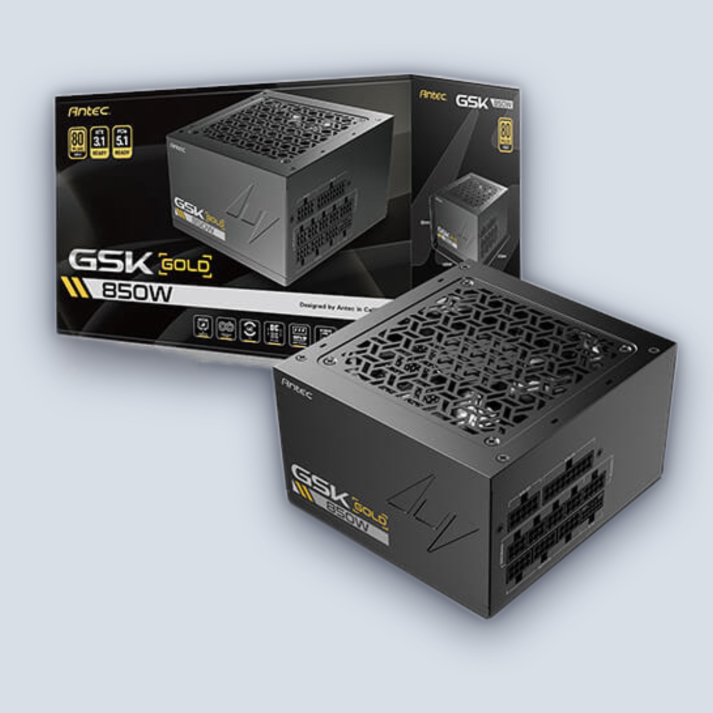 Antec GSK 850W ATX3.1 80+ Gold Full Modular Power Supply โ image 5