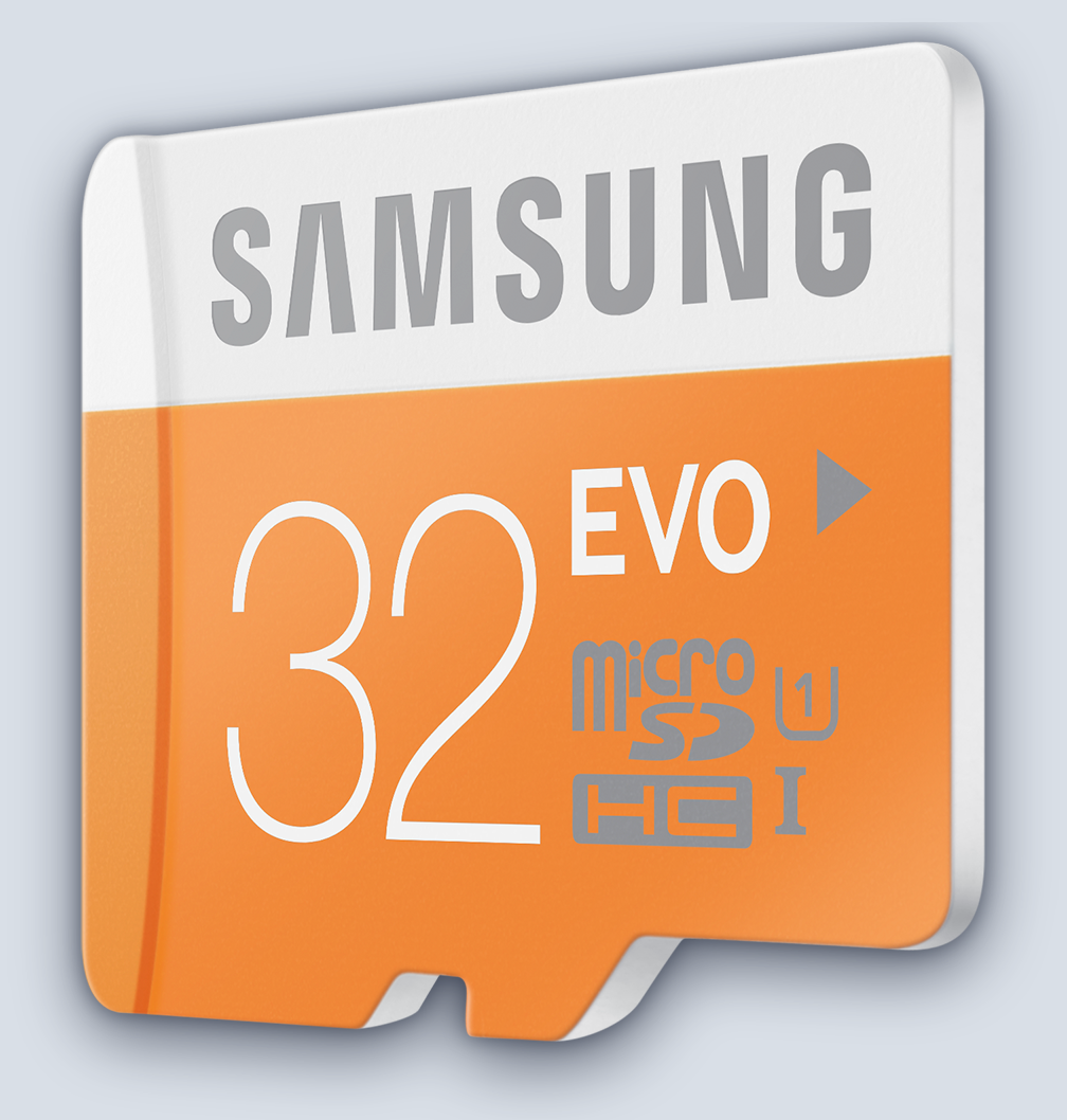 Samsung 32GB EVO Micro SD HC UHS-I 48MB/s Card — image 2